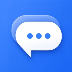 Ikon Messages: Text SMS Messenger